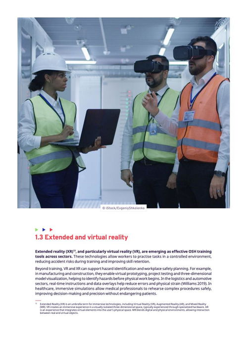 徹底改變健康與安全 人工智能和數字化在工作中的作用報告